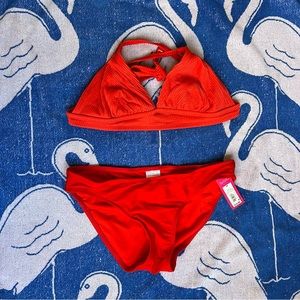 Xhilaration | Red Swimsuit Bottom with tags